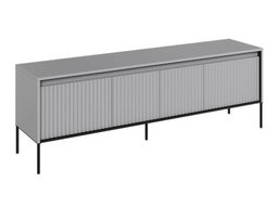 Meuble TV Fernolu 104 (Gris + Noir)