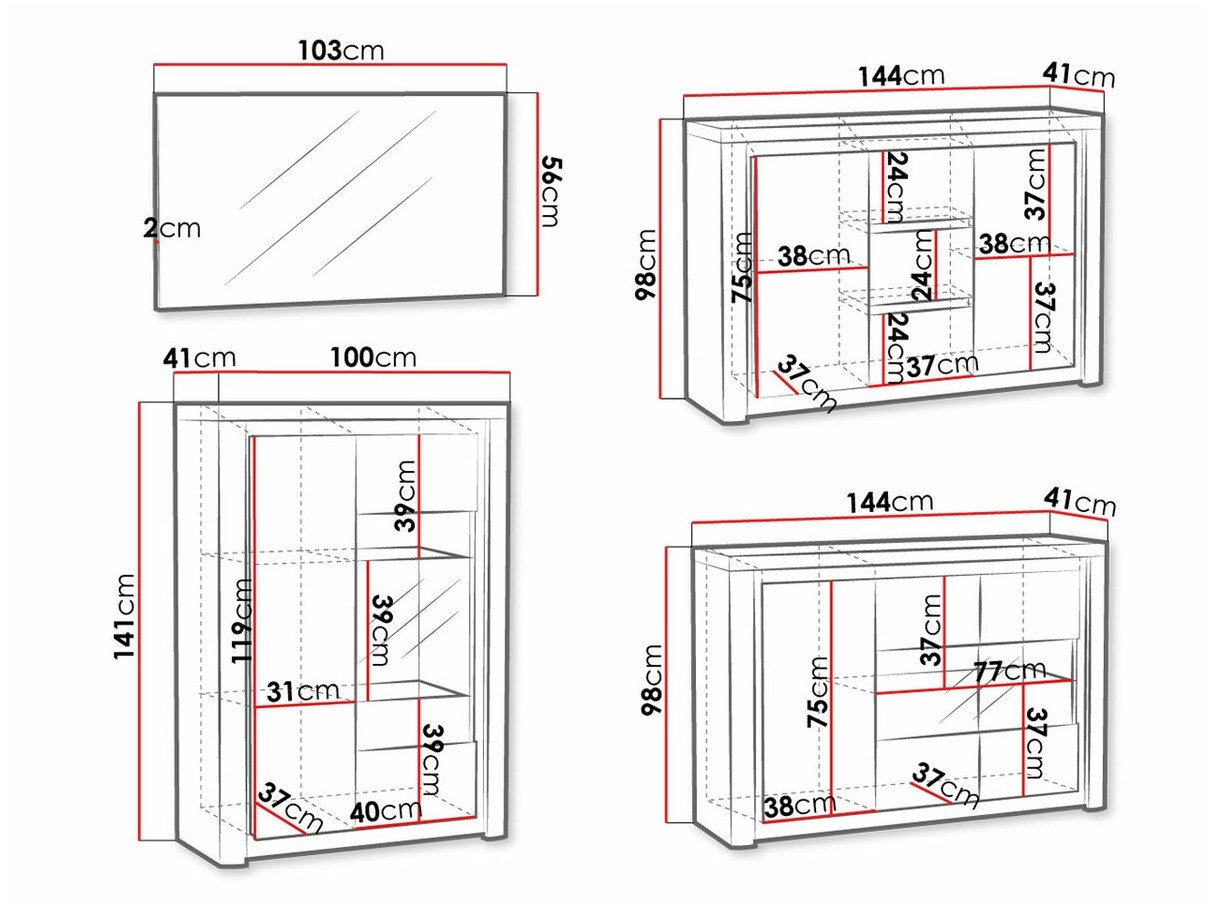Ensemble de salon Etrmona 116