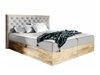 Lit boxspring Navis I (Chêne wotan + Faro 16)