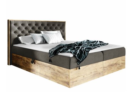 Lit boxspring Navis I (Chêne wotan + Faro 5)