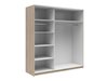 Armoire Livevaro 109 (Sonoma chêne + Blanc)