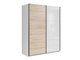 Armoire Livevaro 117 (Blanc + Sonoma chêne)