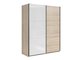 Armoire Livevaro 117 (Sonoma chêne + Blanc)