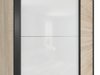 Armoire Livevaro 117 (Sonoma chêne + Blanc)