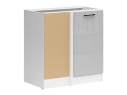 Armoire d'angle modulaire Line Grey 101