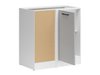 Armoire d'angle modulaire Line Grey 101