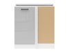 Armoire d'angle modulaire Line Grey 101