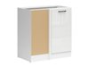 Armoire d'angle modulaire Line White 101