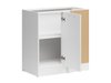 Armoire d'angle modulaire Line White 101
