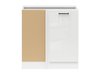 Armoire d'angle modulaire Line White 101