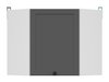Armoire d'angle murale modulaire Classic Grey 106