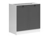 Armoire modulaire avec portes Classic Grey 108