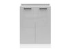 Armoire modulaire avec portes Line Grey 114