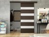 Porte coulissante Closico 174 (Marron + Blanc)