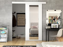 Porte coulissante Closico Portalis IV (Blanc)