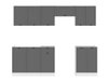 Cuisine complète modulaire Classic Grey 120