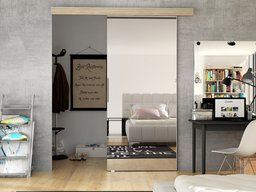 Porte coulissante Closico 177 (Sonoma chêne)