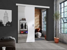 Porte coulissante Dover 150 (Blanc)