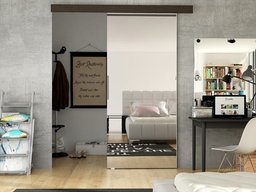 Porte coulissante Closico 182 (Marron)