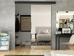 Porte coulissante Closico Fundus II (Noir)