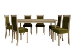 Salle à manger complète Victorville 308 (Sonoma chêne)