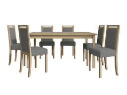 Salle à manger complète Victorville 308 (Sonoma chêne)