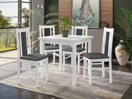 Salle à manger complète Victorville 310 (Blanc)