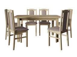 Salle à manger complète Victorville 312 (Sonoma chêne)