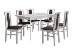 Salle à manger complète Victorville 313 (Blanc)