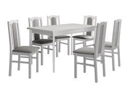 Salle à manger complète Victorville 313 (Blanc)