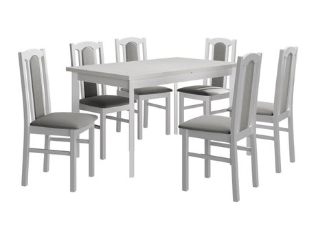 Salle à manger complète Victorville 313 (Blanc)