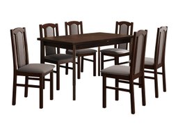 Salle à manger complète Victorville 313 (Noix)