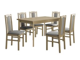 Salle à manger complète Victorville 313 (Sonoma chêne)