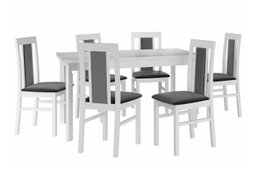 Salle à manger complète Victorville 315 (Blanc)