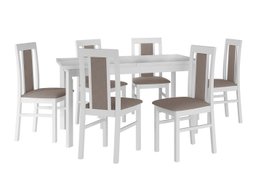 Salle à manger complète Victorville 315 (Blanc)