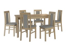 Salle à manger complète Victorville 315 (Sonoma chêne)
