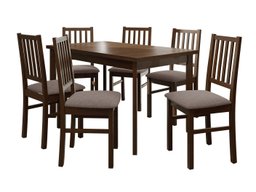 Salle à manger complète Victorville 320 (Noix)