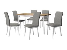 Salle à manger complète Victorville 321 (Blanc)