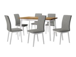 Salle à manger complète Victorville 322 (Blanc)