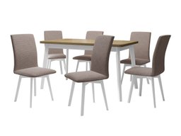 Salle à manger complète Victorville 325 (Blanc)