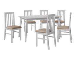 Salle à manger complète Victorville 267 (Blanc)