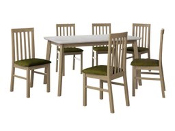 Salle à manger complète Victorville 267 (Sonoma chêne)