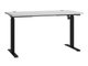 Bureau réglable en hauteur Tucson 171 (Gris clair + Noir mat)