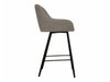 Chaise de bar Jackson 102 (Noir + Magic Velvet 2209)