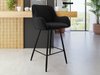 Chaise de bar Jackson 102 (Noir + Magic Velvet 2219)