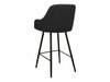 Chaise de bar Jackson 102 (Noir + Magic Velvet 2219)