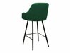 Chaise de bar Jackson 102 (Noir + Magic Velvet 2225)