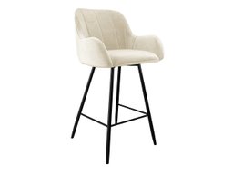 Chaise de bar Jackson 102 (Noir + Magic Velvet 2250)