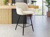 Chaise de bar Jackson 102 (Noir + Magic Velvet 2250)