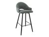 Chaise de bar Jackson 103 (Noir + Magic Velvet 2217)